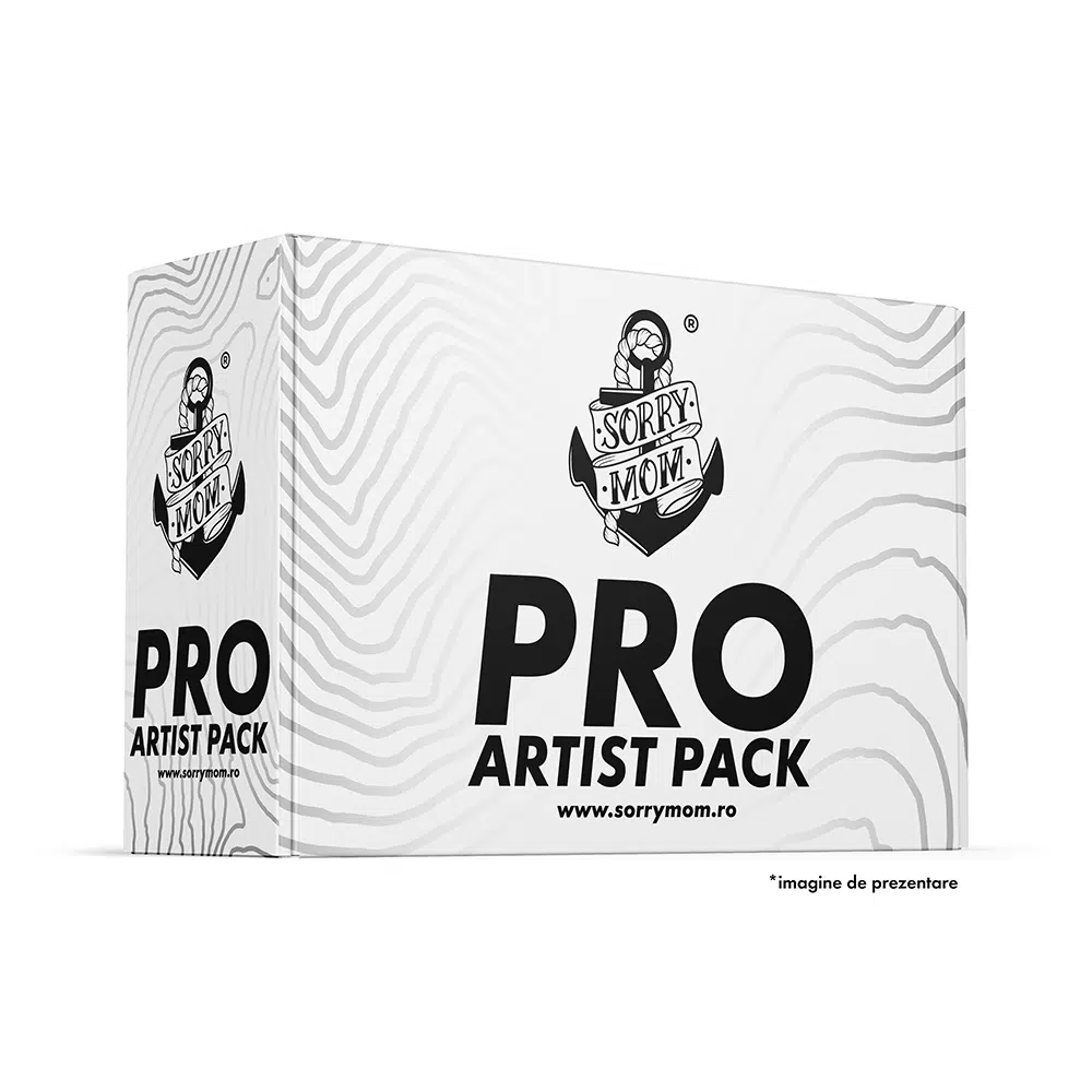 sorry mom pro artist pack kit pentru tatuatori